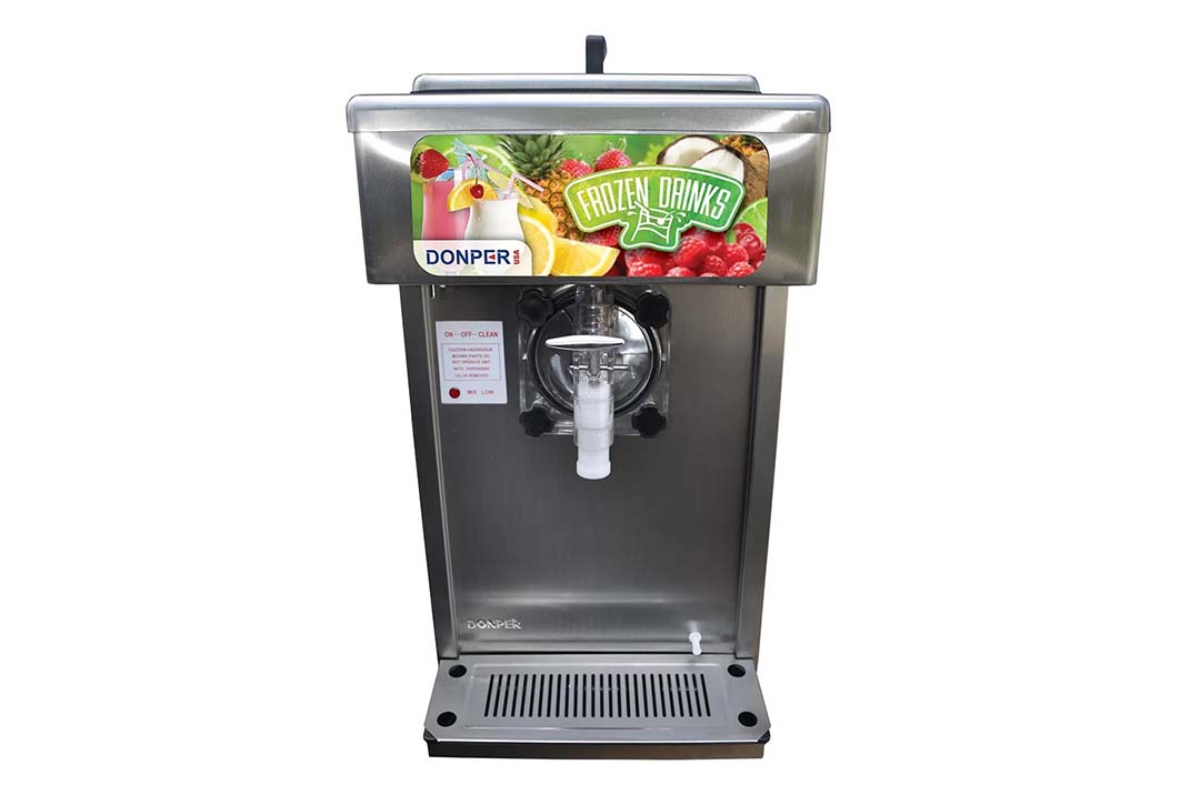 Donper XF124 Frozen Drink Machine with white background